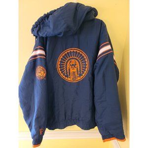Vintage University Of Illinois Pro Player Jacket by Daniel Young Size XL